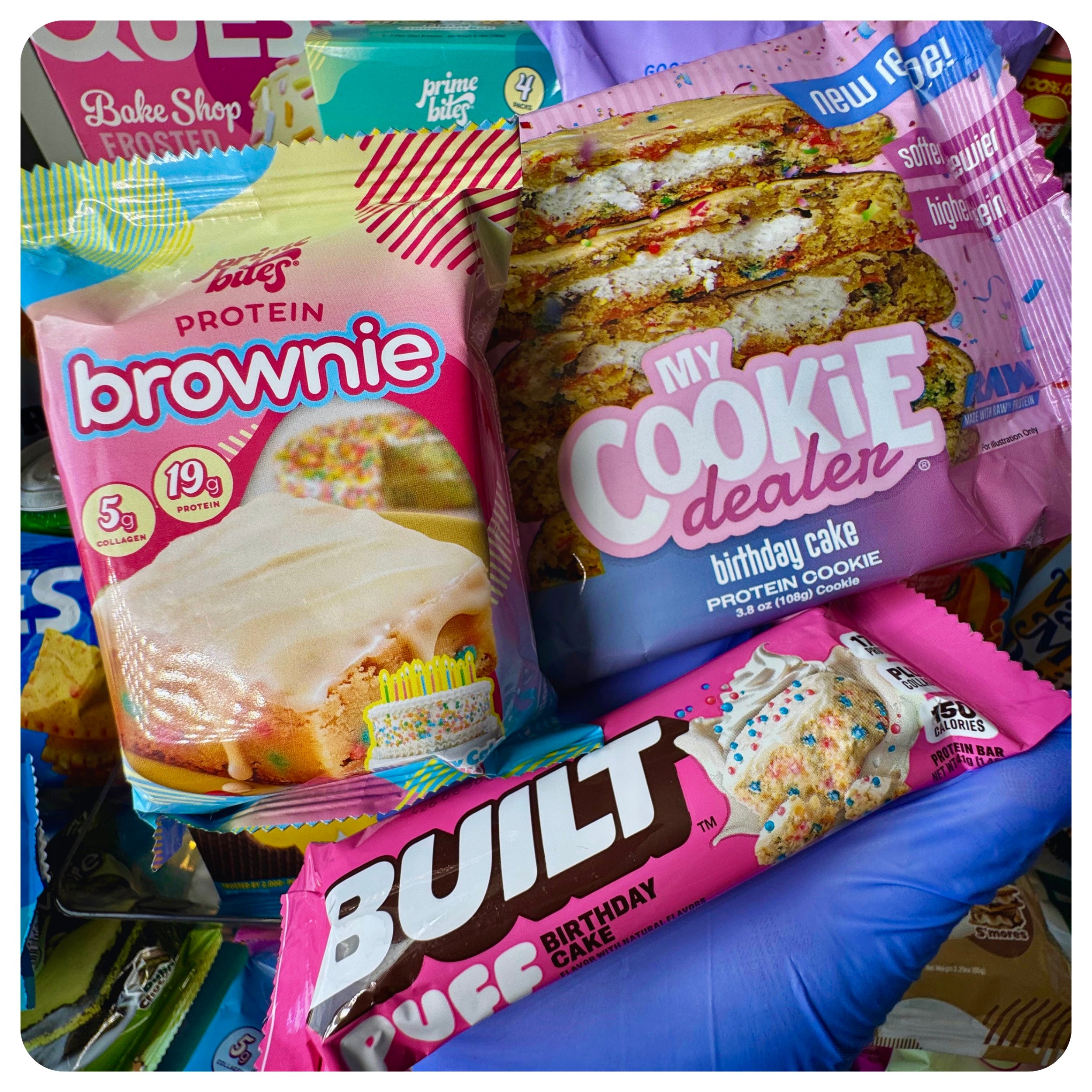 Birthday Cake Protein Box - Flavor Bundle Main image