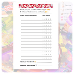 Snack Scorecard