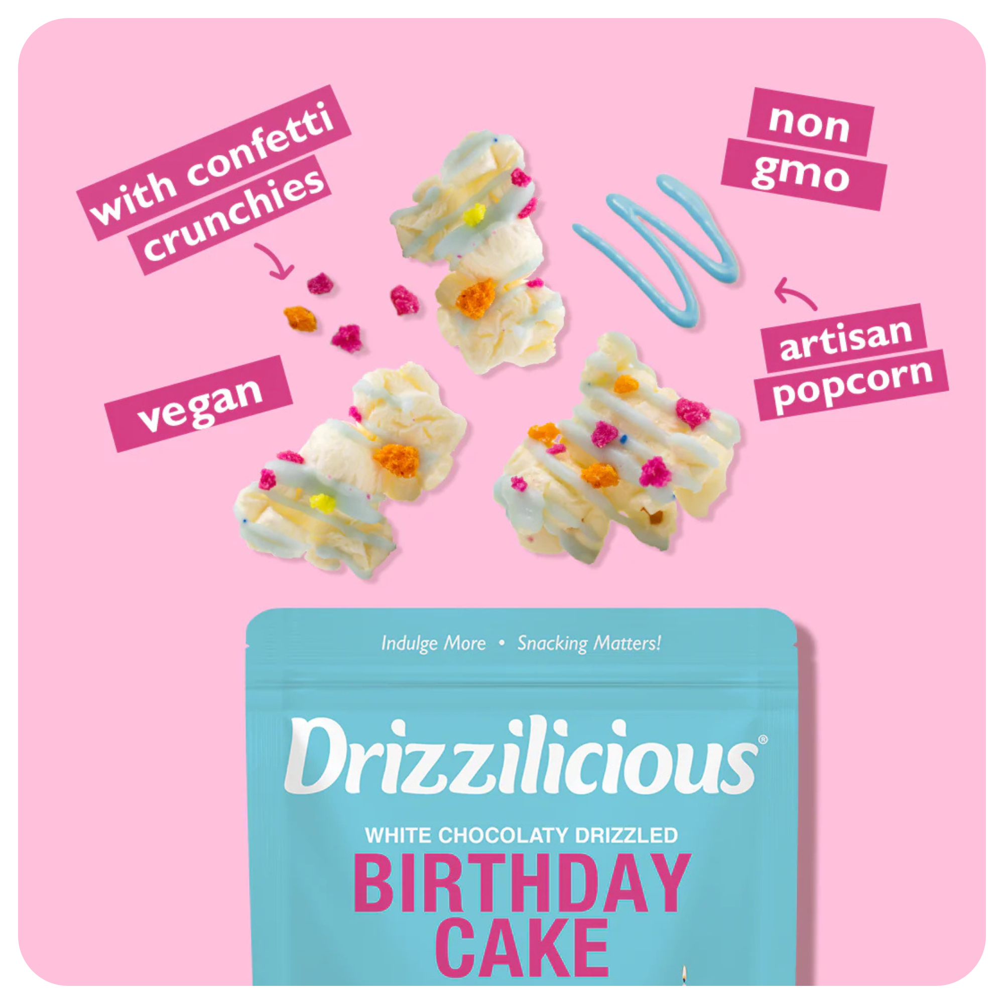 Drizzilicious Birthday Cake Kettle Corn Secondary image
